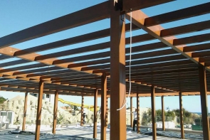 Ahşap pergole uygulamaları