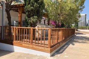Ahşap Bar, Ahşap Korkuluk, Ahşap Zemin Deck Döşeme.