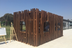 Ahşap Pavillon, Ahşap Bar, Pişirme Alanı, Havlu Desk Yürüme Yolu