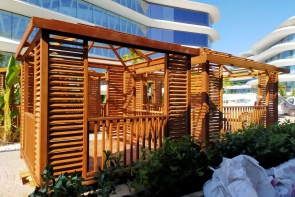 Ahşap pavillon imalatı