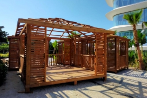 Ahşap pavillon imalatı
