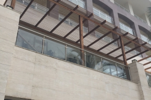 Ahşap Pergola Oda ve Merdiven