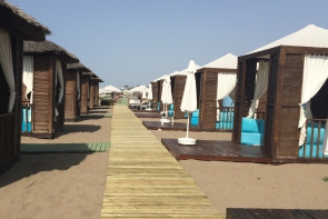 Cabana, Yürüme Yolu, Ahşap Zemin Kaplama İroco Deck Döşeme Çalışması