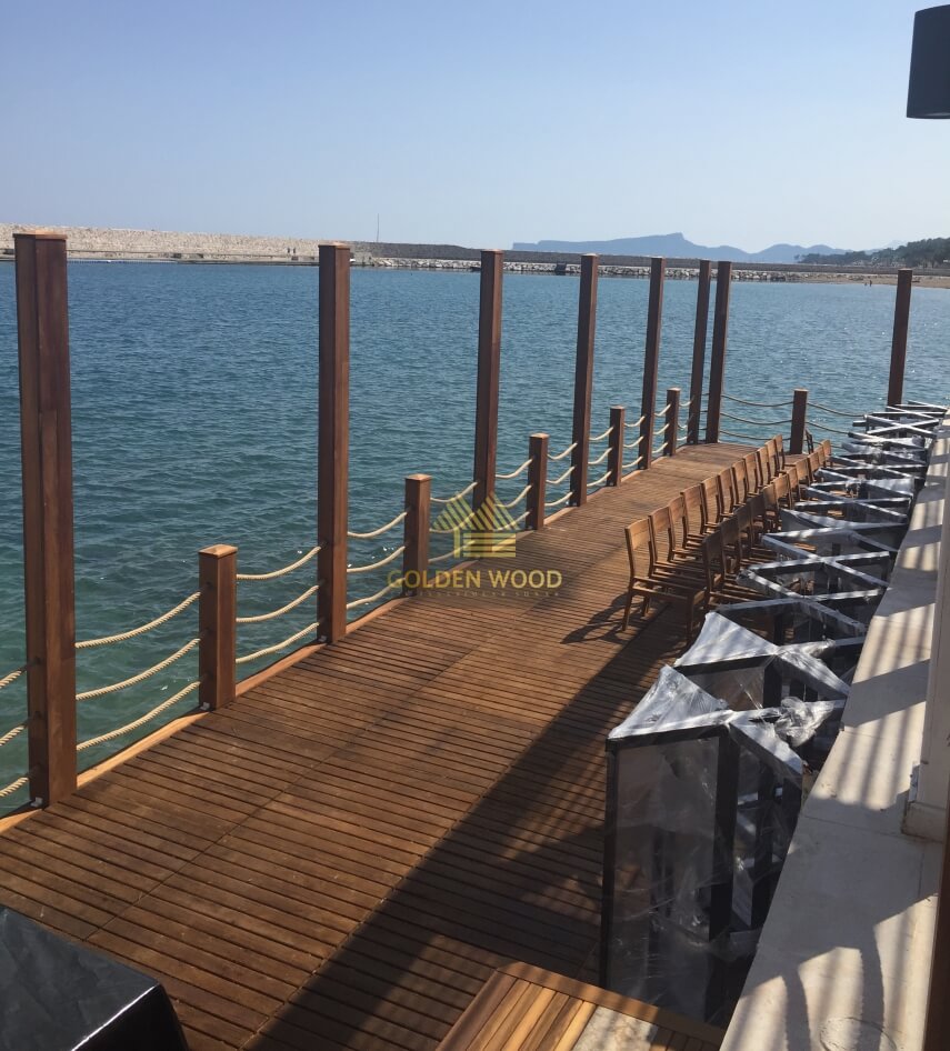 Ahşap İskele ve Yürüyüş Yolu Yapımı 