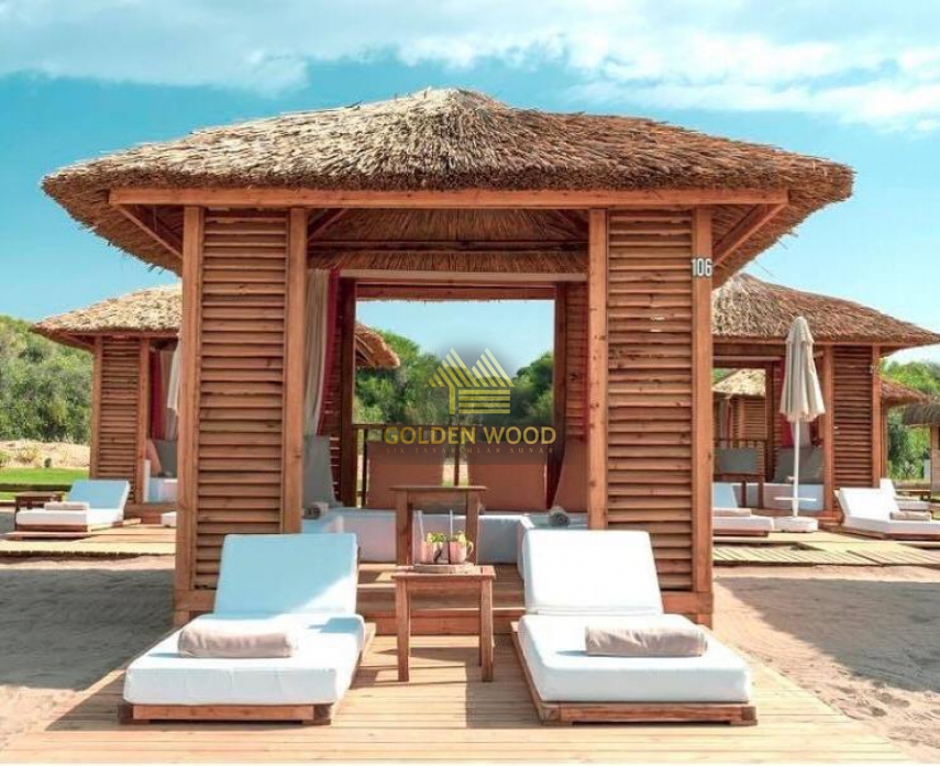 Ahşap Pavilion ve Kabana, Gazebo