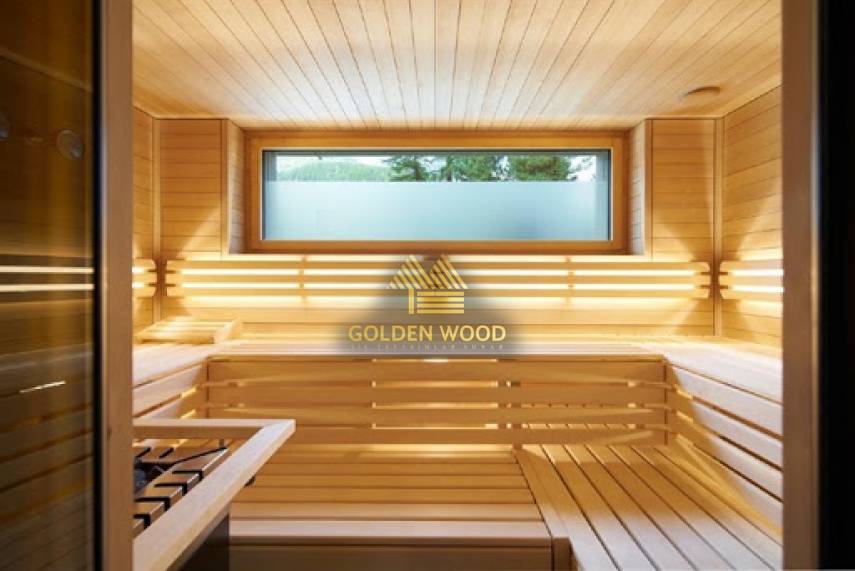 Ahşap Sauna Kaplama İşi