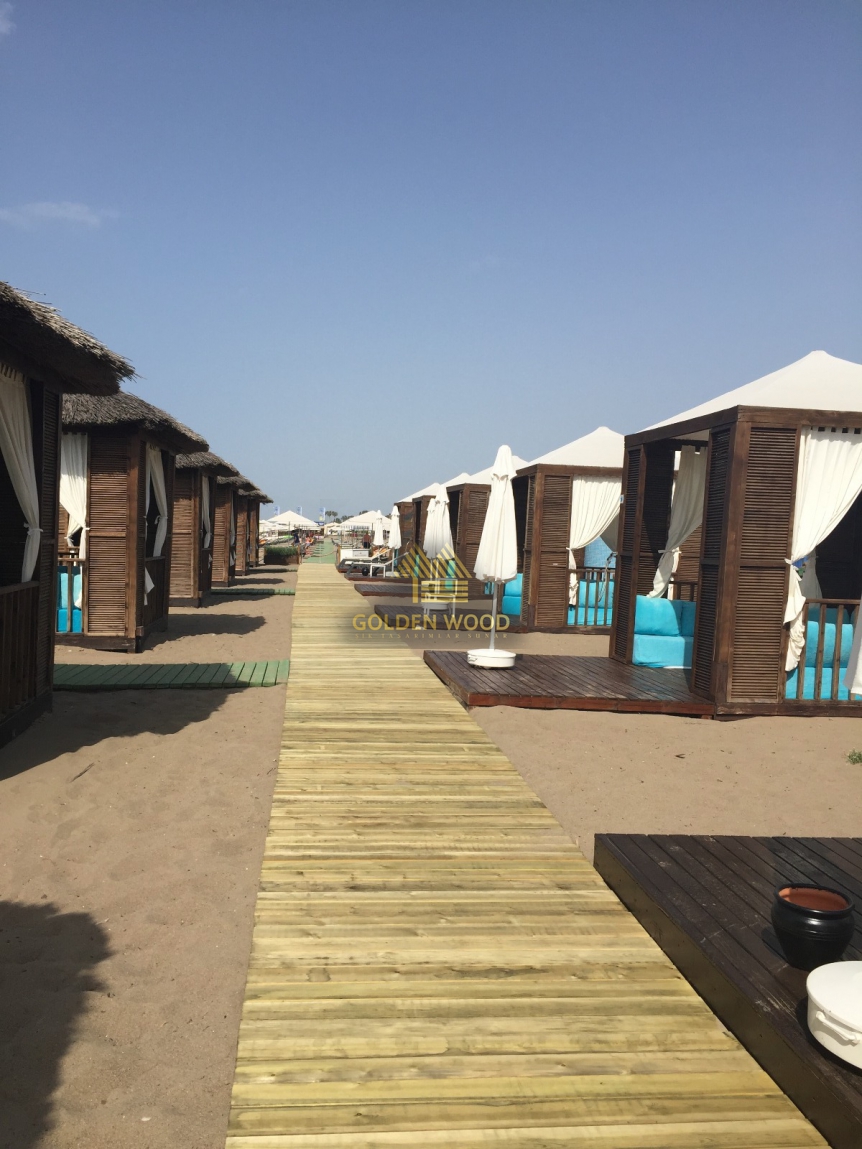 KAYA PALAZZO Hotel Cabana, Yürüme Yolu, Zemin İroco Deck Döşeme