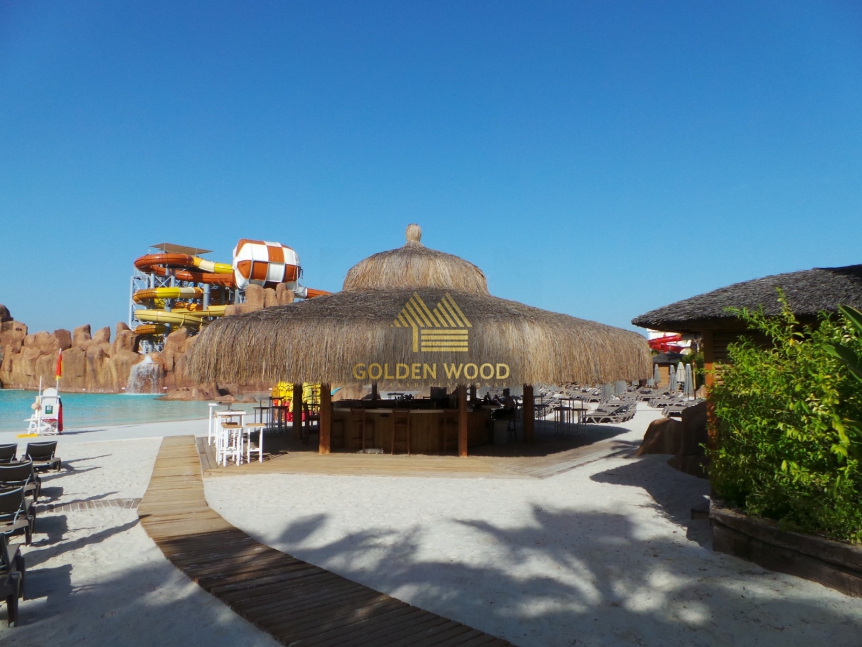 AQUAWORLD SU PARKI BELEK Ahşap Bar ve Cabana Uygulama Çalışması